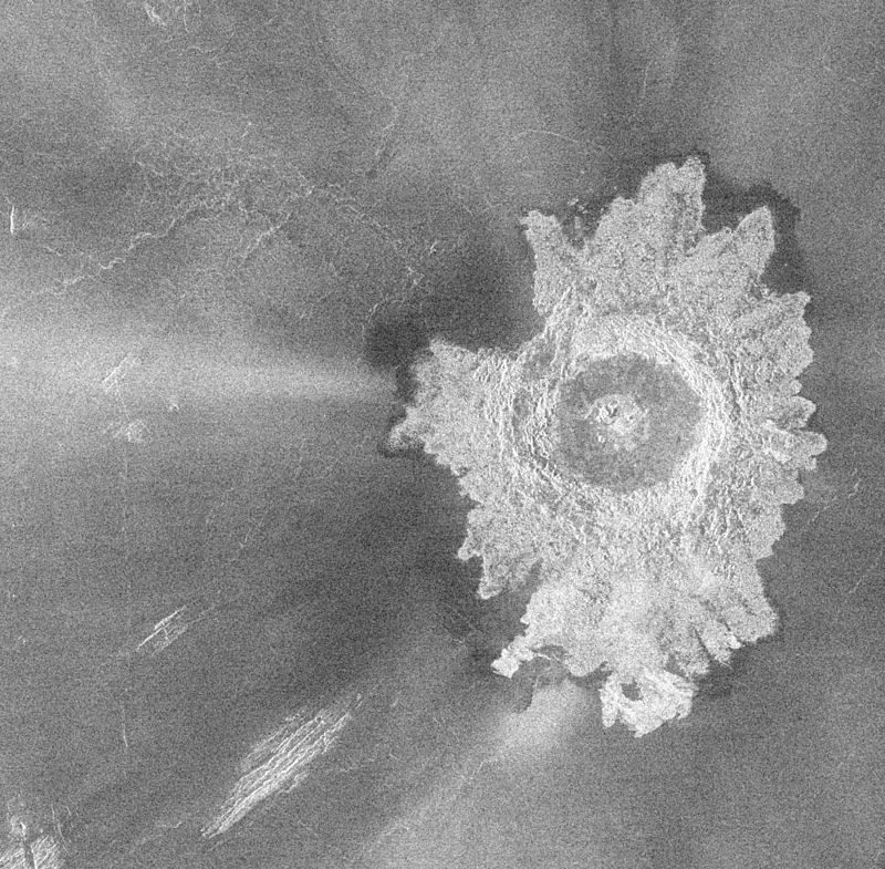 Ударный кратер на Венере